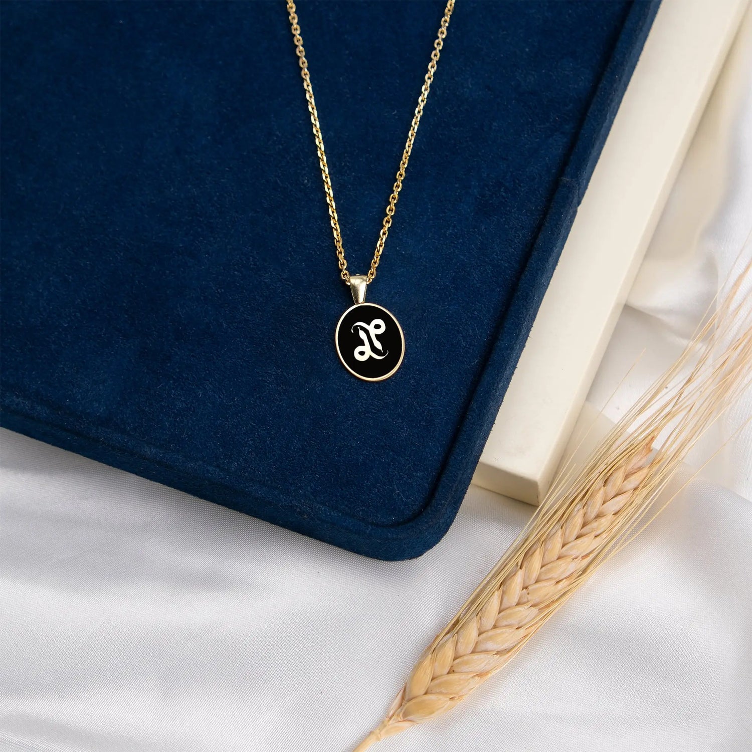 Elegant Handmade Gold Silver Zodiac Sign Necklace from Veixtas Jewelry